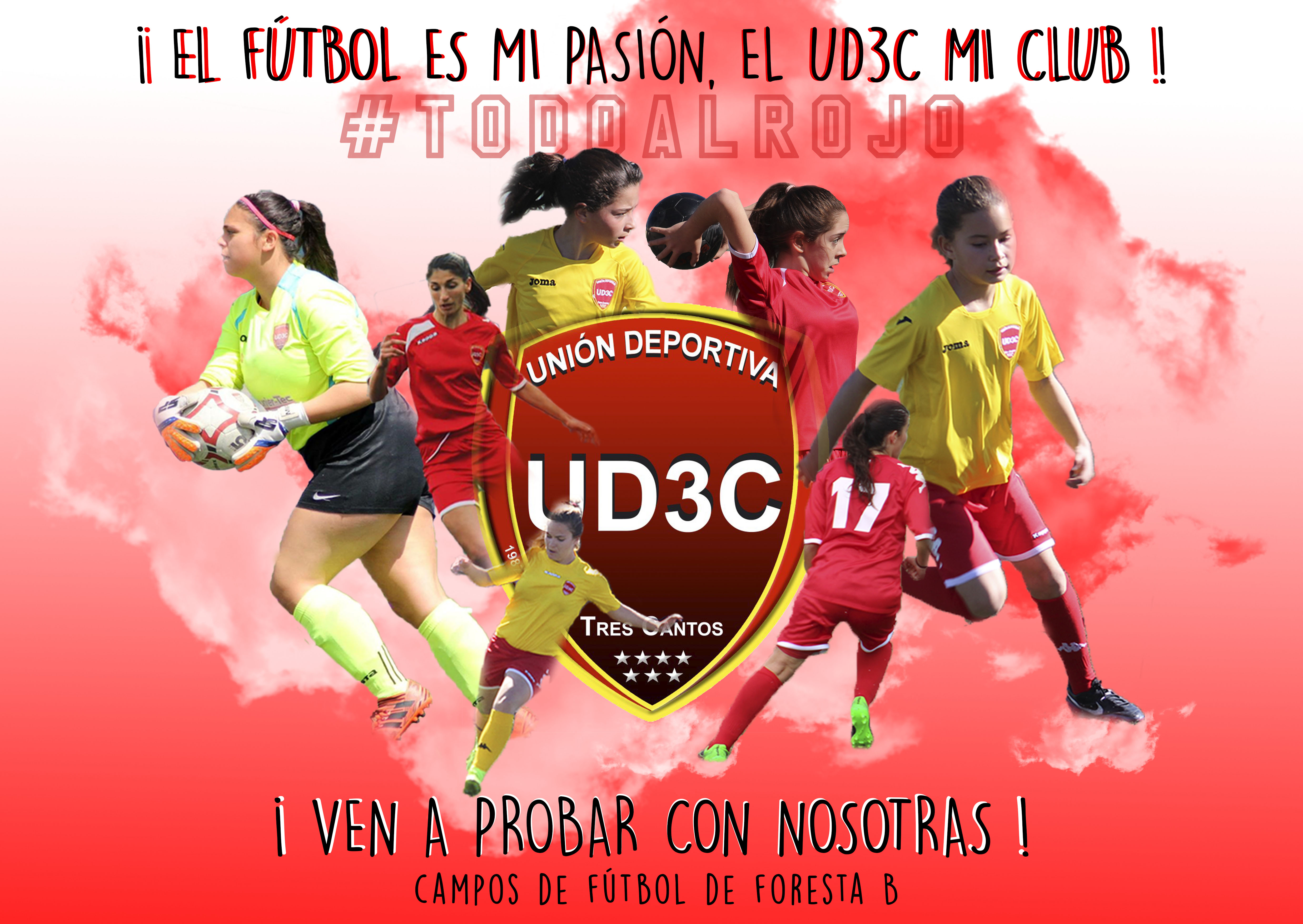Invitamos a la 1ra división de fútbol femenino del club